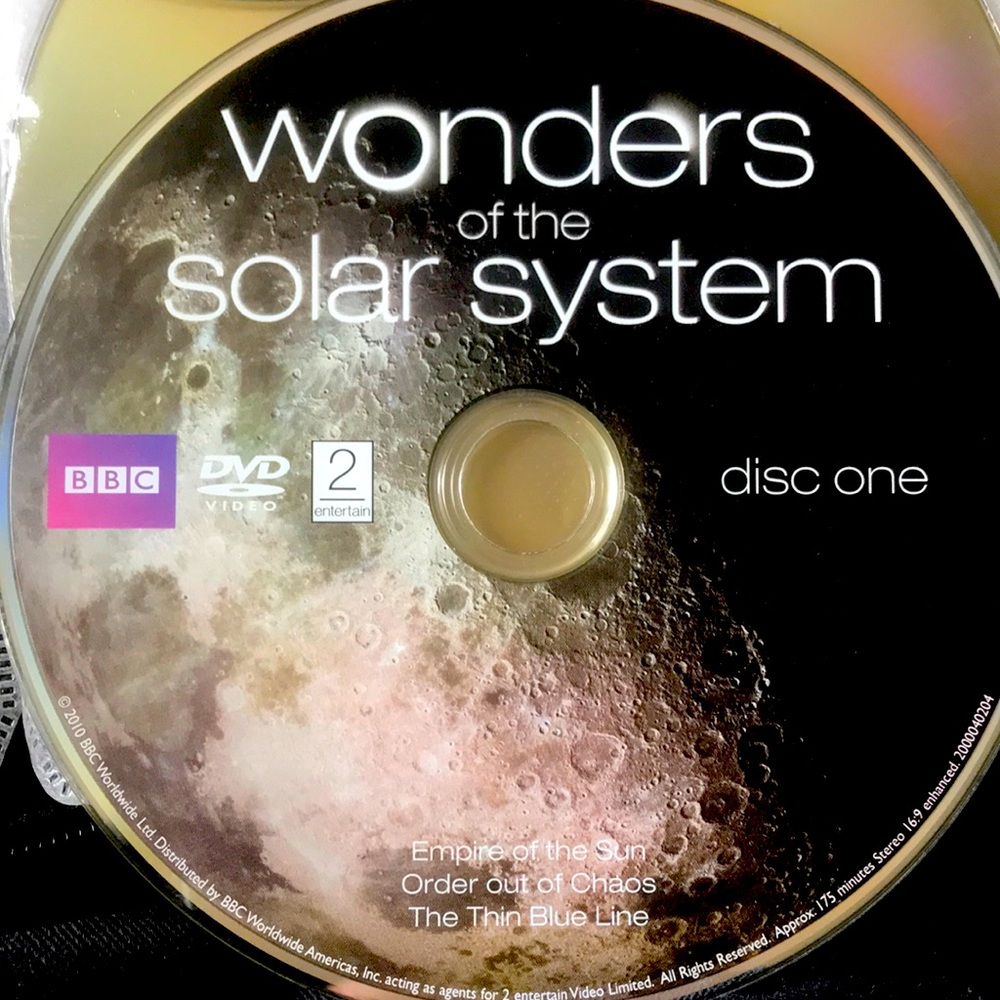 BBC Wonders of the Solar System 3-DVD Doc Series